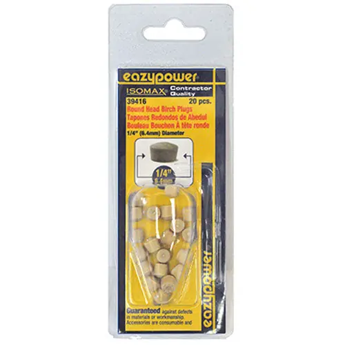 True Value 39416 20Pk 1/4Rnd Head Plug