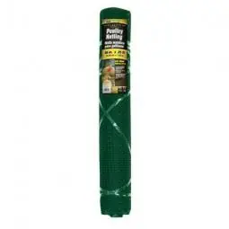 True Value 889240A 3 x 25-Ft. Mesh Black PVC Poultry Netting