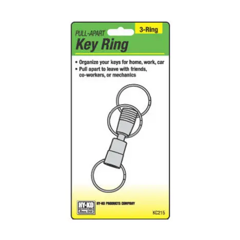 SK0471171-US20260702-105043-0 TRUE VALUE KC215 Hy-Ko Key Holder 3-Way Pull-Apart - Image 1