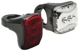 TRUE VALUE 7076330 Radian 450 Bike Lgt Set