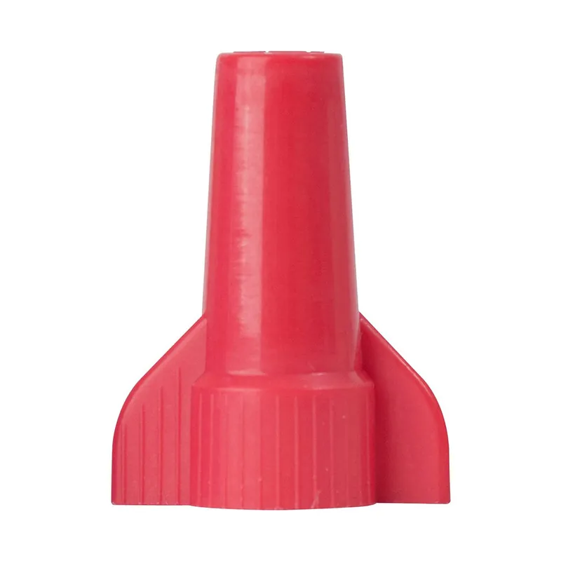 TRUE VALUE 19-086 Wing-Gard Wire Connector, Screw-On, 18-10 AWG, Red, 6-Pk.