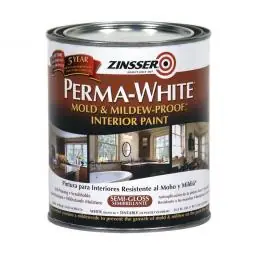 TRUE VALUE 2754 Zinsser Perma-White Qt. Mold & Mildew Proof Semi-Gloss Interior Paint