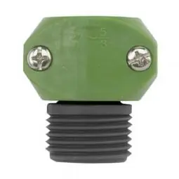 TRUE VALUE 31MGT Green Thumb 5/8-Inch and 3/4-Inch Poly Male Hose Coupler
