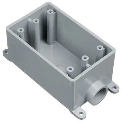 SK0471676-US20260702-105043-0 TRUE VALUE E980DFN-CTN 1/2-Inch PVC Field Service End Box - Image 1