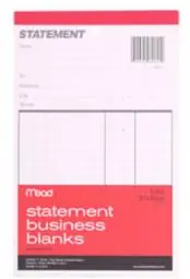 True Value 64900 54CT Statement Blanks