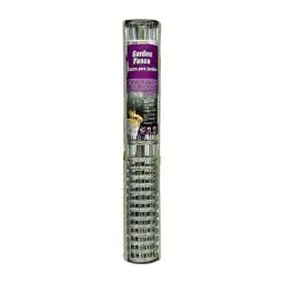 TRUE VALUE 308374A 28-In. x 25-Ft. Galvanized Wire Rabbit Gard Fence