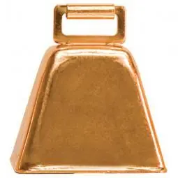 SK0471839-US20260702-105043-0 TRUE VALUE 65-4473 Weaver Leather Cow Bell Copper-Plated Steel 2-1/2 x 2-1/4 x 1-3/4-In. - Image 1