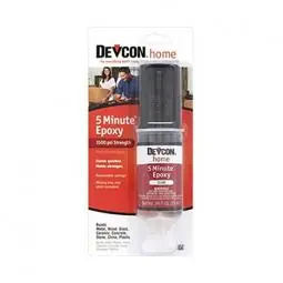 TRUE VALUE 20845 25 ML Clear Syringe 5 Minute Fast Drying General Purpose Epoxy High Strength Bond