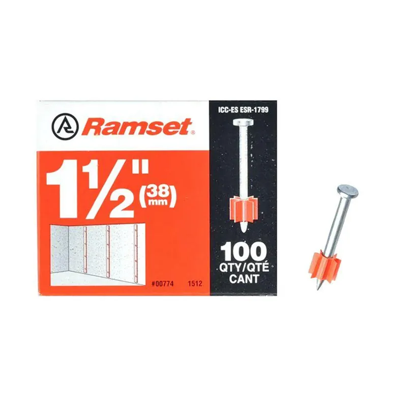 SK0471996-US20260702-105043-0 TRUE VALUE 00774 Ramset 100-Pack Drive Pin .300 x 1-1/2 Inch - Image 1