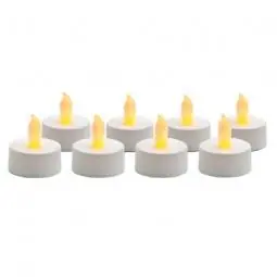 SK0472040-US20260702-105043-0 True Value CG10026WH8 Inglow Flameless Tea Light Candle, 8-Pk. - Image 1