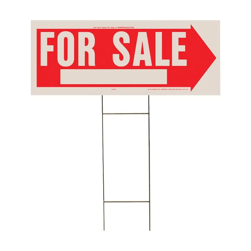 SK0472112-US20260702-105043-0 TRUE VALUE RS-806 Hy-Ko Sign, For Rent, Corrugated Plastic, 10 x 24-In. - Image 1