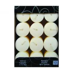 True Value 1276570 Classic Vanilla Votive 1.5 x 2 Replacement MPN