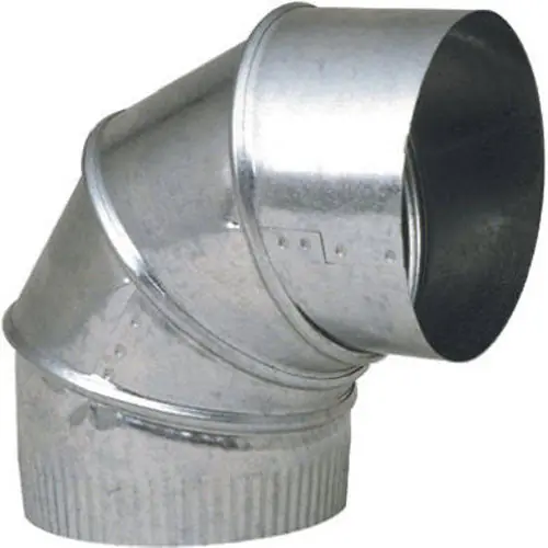 TRUE VALUE GV0293-C 6 Adjustable 24GA Furnace Elbow