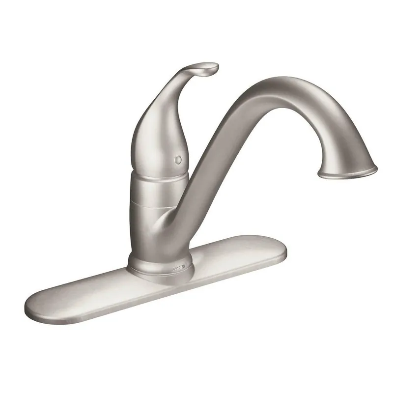 SK0472743-US20260702-105043-0 Moen 7825SRS Camerist Single Handle Kitchen Faucet in Spot Resist Stainless - Image 1