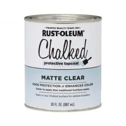 TRUE VALUE 287722 30Oz Clr Chalked Finish Paint