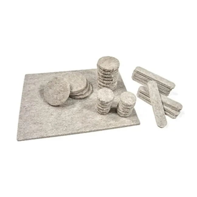 TRUE VALUE 93054TV TG 33PK TAN FELT PADS