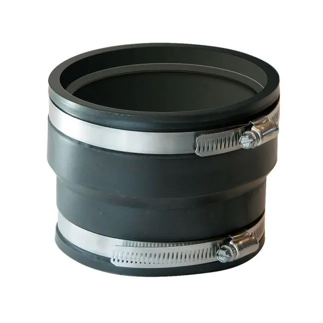 TRUE VALUE P1070-44 P1070-44 4 x 4 4 Corrugated Flexible Coupling