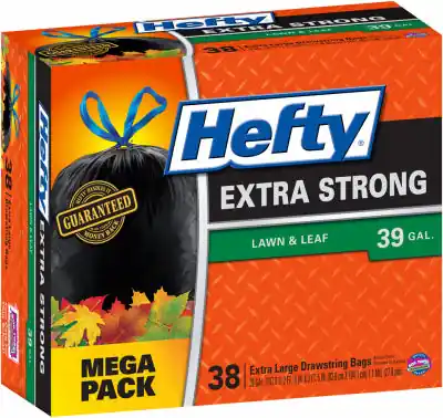 True Value E87038 38CT 39GAL BLK LWN BAG