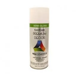 TRUE VALUE PDS17-AER PD 12OZ WHT SG ENAMEL