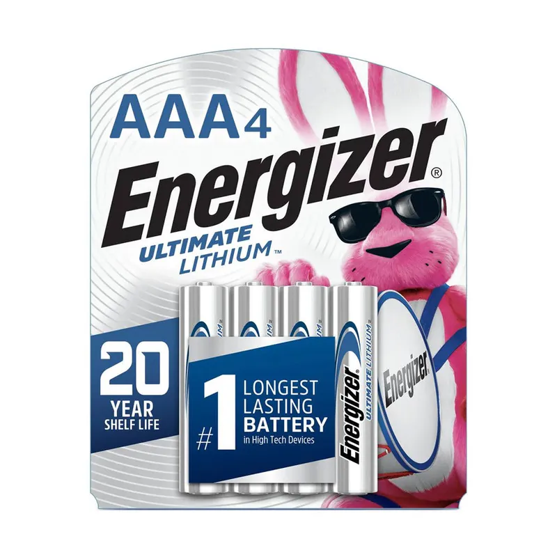 TRUE VALUE L92SBP-4 Energizer 4-Pk. AAA 1.5V Lithium Batteries