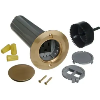 TRUE VALUE E971FBDI-2 Carlon Drop In Floor Box Kit
