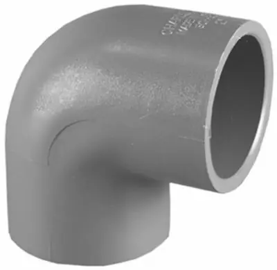 TRUE VALUE PVC083001600HA 1-1/4-Inch PVC Schedule 80 S x S 90-Degree Elbow