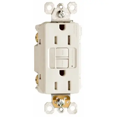 SK0473974-US20260702-105043-0 TRUE VALUE 1597NTLTRLACCD4 Pass & Seymour GFCI Receptacle/Night Light 15A Almond - Image 1
