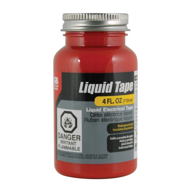 True Value LTR-400 4-oz. Waterproof Red Liquid Electrical Tape