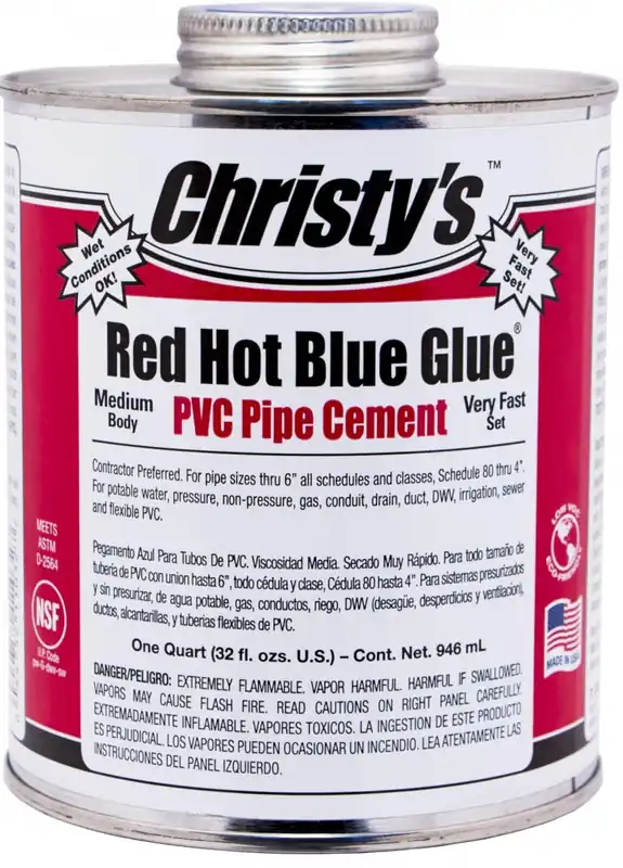 SK0473997-US20260702-105043-0 IPS CORPORATION 505195 RED HOT BLUE GLUE PVC LVOC GLN - Image 1
