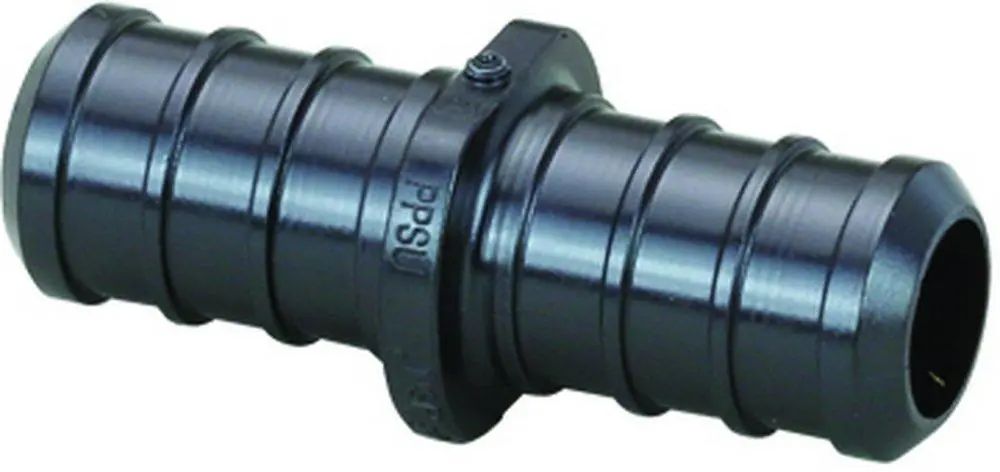 SK0474185-US20260702-105043-0 Viega 43353 PureFlow 1 x 1/2 in. Plastic PEX Crimp Coupling - Image 1