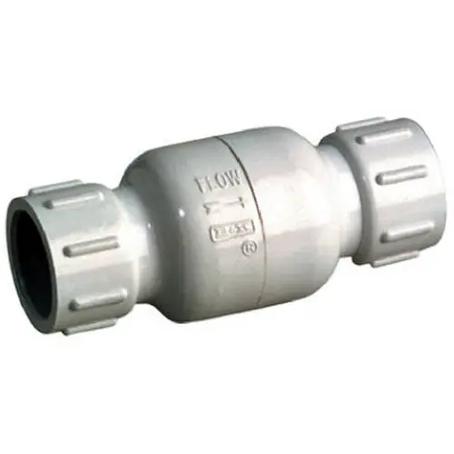 SK0474198-US20260702-105043-0 TRUE VALUE 101-104 3/4 Schedule 40 PVC Check Valve, White - Image 1