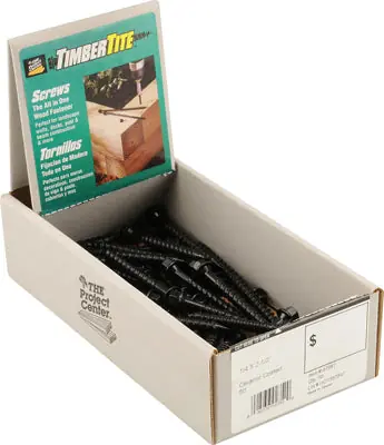 TRUE VALUE 47987 50PK 1/4x2.5 Timb Screw