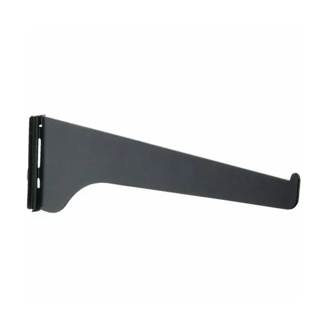 SK0474369-US20260702-105043-0 TRUE VALUE 180BLK10 Knape & Vogt Series 80 Shelf Standard Bracket Black Steel 10-In Must Purchase in Quantities of 10 - Image 1