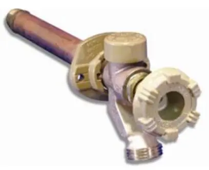 SK0474418-US20260702-105043-0 Woodford 17CP-4-MH Model 17 Anti-Siphon Freezeless Wall Faucet, 1/2 in, Combination MNPT x Female C, 4 in THK Wall - Image 1