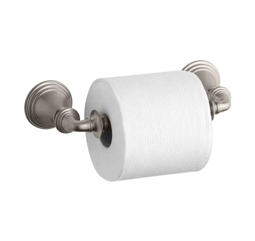 Kohler 087206951053 Devonshire Toilet Paper Holder Brushed Nickel