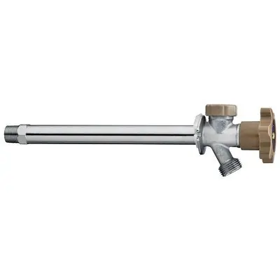True Value 104-829HC Sillcock, Anti-Siphon, Frost-Free, Quarter-Turn, 1/2 x 12-In.