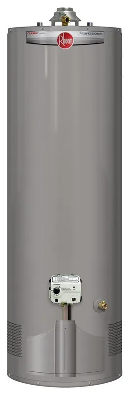 SK0474766-US20260702-105043-0 Rheem PROG50-38URH60EC1 Professional Classic 50 gal. Tall 38 MBH Residential Natural Gas Water Heater - Image 1
