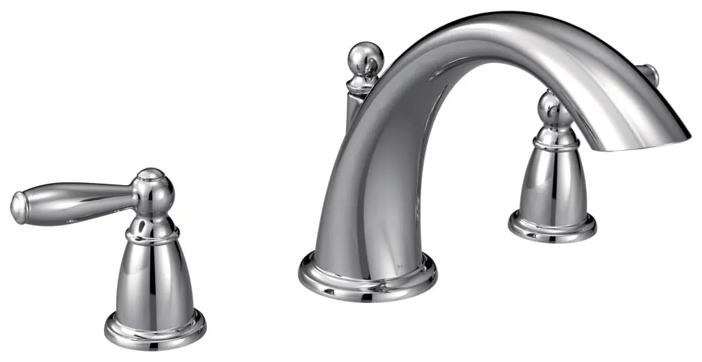 SK0474960-US20260702-105043-0 Moen T933 Brantford Two-Handle Roman Tub Faucet - Image 1