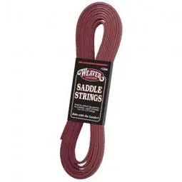TRUE VALUE 30-1727 Weaver Leather Horse Saddle String, Burgundy Leather, 1/2 x 72-In.