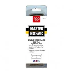 TRUE VALUE 521013 100-Pack Standard .009-Inch Single-Edge Razor Blades