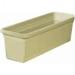 TRUE VALUE WB2412OG 24-Inch Sage Windowbox Planter & Saucer