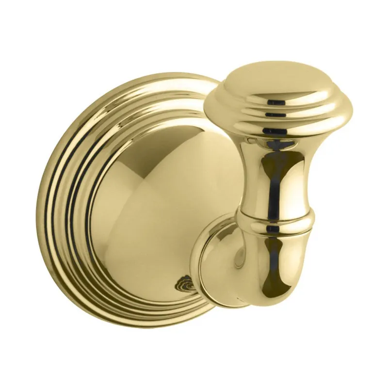 SK0475332-US20260702-105043-0 Kohler 087206950940 Devonshire Robe Hook Polished Brass - Image 1