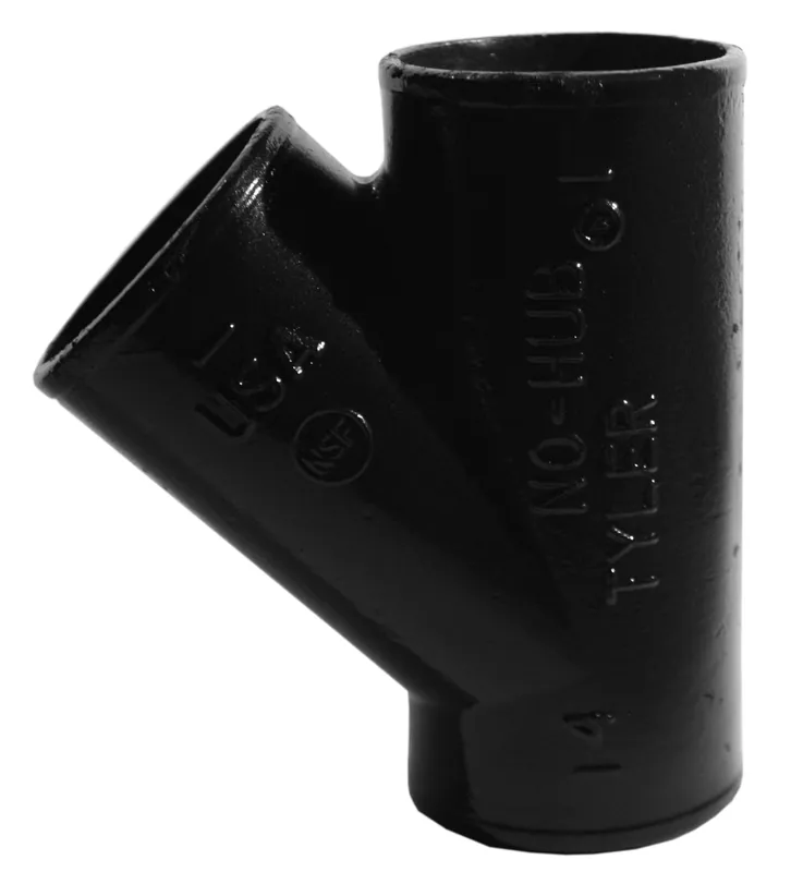 SK0475391-US20260702-105043-0 Tyler Pipe 008217 Pipe Wye-Branch, 2 in Nominal, No-Hub End Style - Image 1