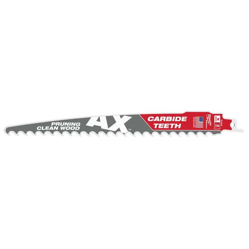 Milwaukee 48-00-5332 The AX with Carbide Teeth for Pruning & Clean Wood (3 Pack)