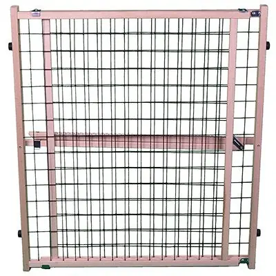 TRUE VALUE 4614A Pet Gate Wire Mesh 29.5 to 50 x 32-In.