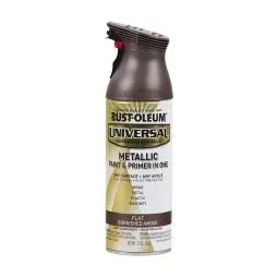 True Value 271472 11OZ AMB FLT MET PAINT EA