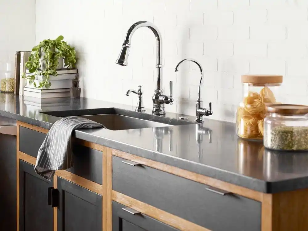 SK0475584-US20260702-105043-0 Moen S5510SRS Sip Traditional Spot Resist Stainless One-Handle Beverage Faucet - Image 1