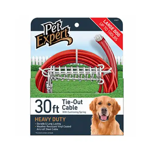 True Value PE223857 PE 30'' HW Dog Tie Out
