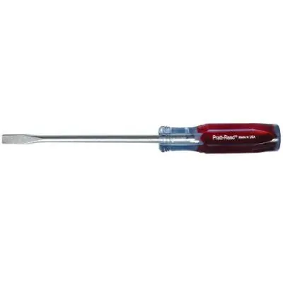 TRUE VALUE 103609 Master Mechanic 5/16 x 6-In. Round Slotted Cabinet Screwdriver
