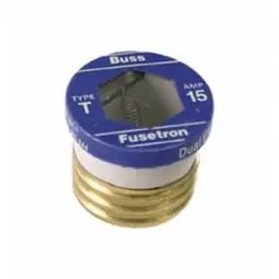True Value BP/T-15 2-Pack 15A Type T Plug Fuse